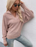 Autumn White Knit Sweater